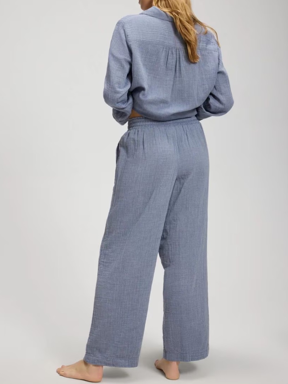 LAST CALL! Will ship Monday! NWT Soma Cotton Gauze Pajama SET - Picture 3 of 7
